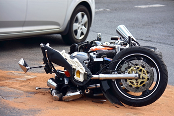 motorcycle accident injury crashed motorcycle